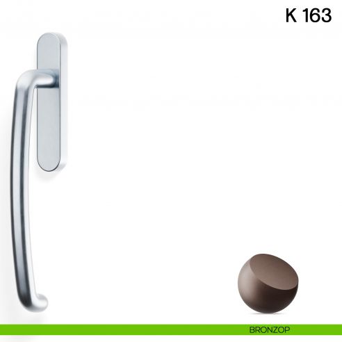 Maniglione per alzante scorrevole K 163 Valli collezione Lab bronzop