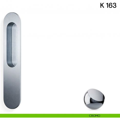 Nicchia cieca ad incasso K 163 PL N Valli collezione Lab cromo