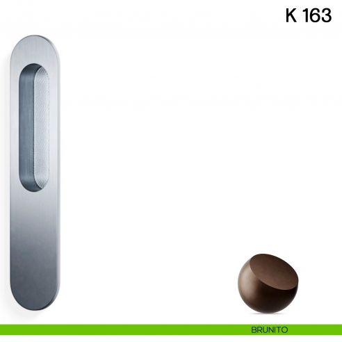 Nicchia cieca ad incasso K 163 PL N Valli collezione Lab brunito