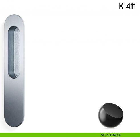 Nicchia cieca ad incasso K 411 PL N Valli collezione Lab neropaco