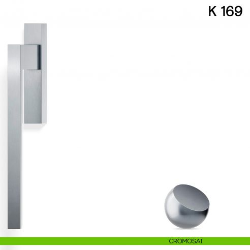 Maniglione per alzante scorrevole K 169 Valli collezione Fusital cromosat