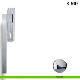 Maniglione per alzante scorrevole K 169 Valli collezione Fusital con placca yale 2