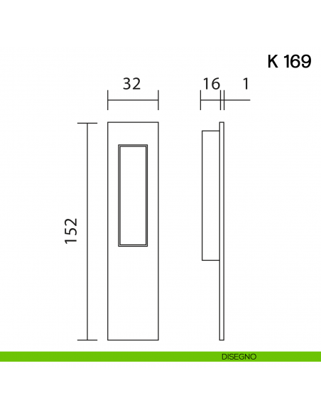 Cassetta Per Parete Vuota Cieca INOX UNI 45 Utah - SAP 3380V - Foto 6