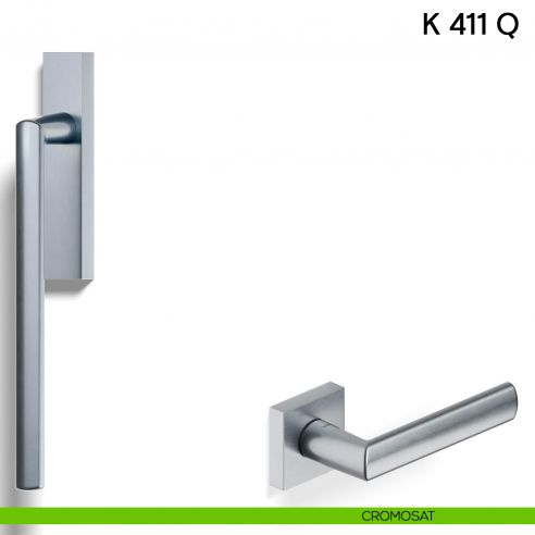 Maniglione per alzante scorrevole K 411 Q Valli collezione Lab cromosat