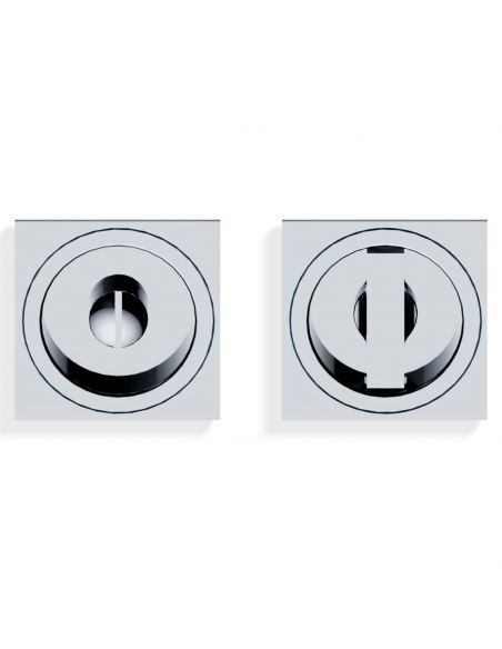 Maniglia per porta scorrevole K 3012 Valli collezione Fusital nottolino e serratura