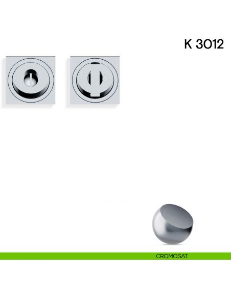 Maniglia per porta scorrevole K 3012 Valli collezione Fusital nottolino e serratura cromosat