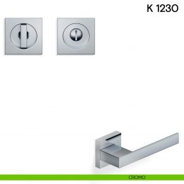 Maniglia per porta scorrevole K 1230 Valli collezione Fusital nottolino e serratura 2
