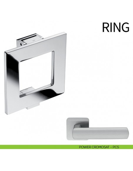 Battente per porta Ring dnd by Martinelli power cromosat