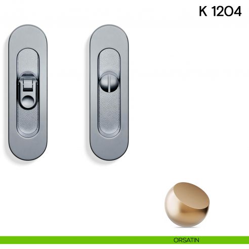 Maniglia per porta scorrevole K 1204 Valli collezione Lab nottolino e serratura orsatin