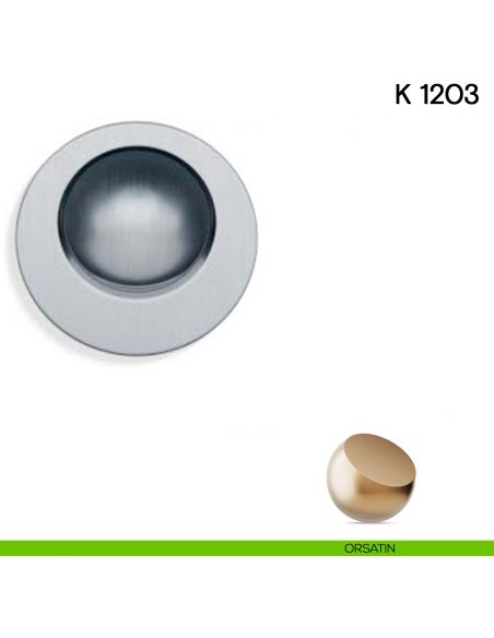 Maniglia di trascinamento per porta scorrevole K 1203 Valli collezione Lab orsatin