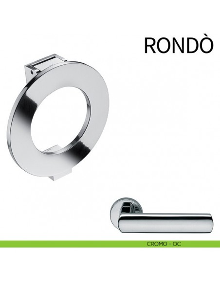 Battente per porta Rondò dnd by Martinelli cromo