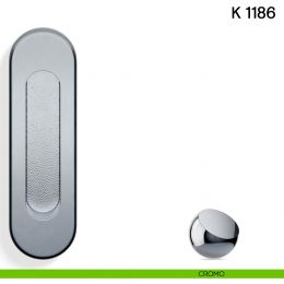 Maniglia per porta scorrevole K 1186 SFC Valli collezione Lab senza foro chiave 2