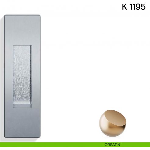 Maniglia per porta scorrevole K 1195 SFC Valli collezione Lab senza foro chiave orsatin