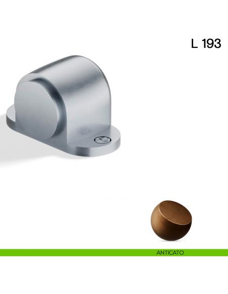 Fermaporta magnetico L 193 Valli collezione Lab anticato