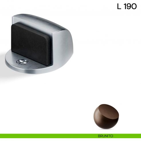 Fermaporta L 190 Valli collezione Lab brunito
