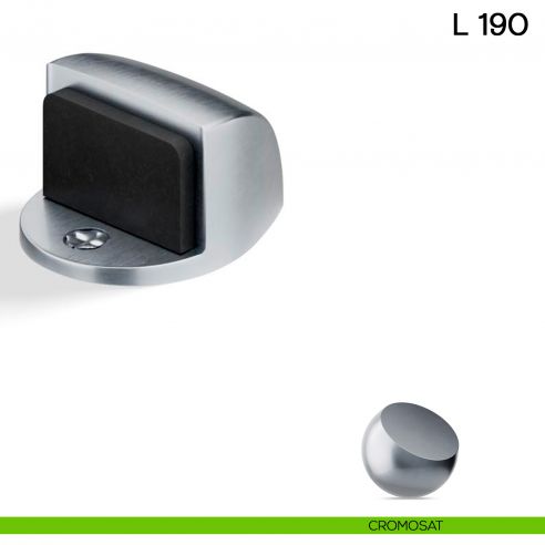 Fermaporta L 190 Valli collezione Lab cromosat