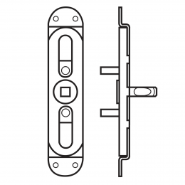Movimento gratz cp per maniglia finestra cremonese X 0605 Valli
