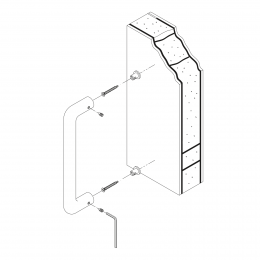 Kit fissaggio maniglioni Valli X 0544