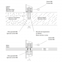 Kit fissaggio maniglioni Valli X 0510