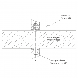 Kit fissaggio maniglioni Valli X 0509