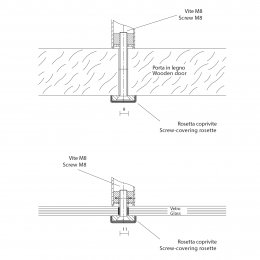 Kit fissaggio maniglioni Valli X 0508