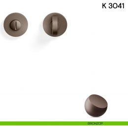 Nottolino per porta K 3041 RB Valli collezione Fusital con rosetta fine 2