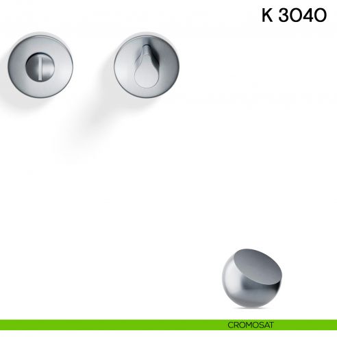 Nottolino per porta K 3040 Valli collezione Fusital cromosat