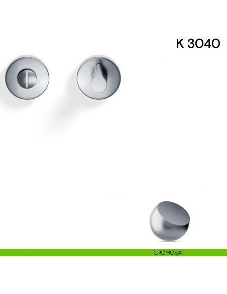 Nottolino per porta K 3040 Valli collezione Fusital cromosat