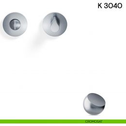 Nottolino per porta K 3040 RB Valli collezione Fusital con rosetta fine 2