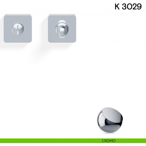 Nottolino per porta K 3029 Valli collezione Lab cromo