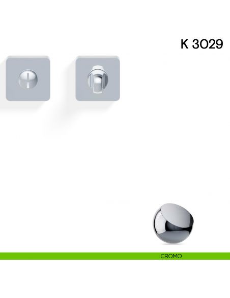 Nottolino per porta K 3029 Valli collezione Lab cromo