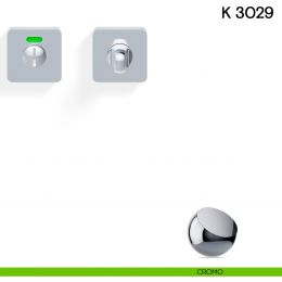 Nottolino per porta K 3029 RS Valli collezione Lab libero/occupato 2