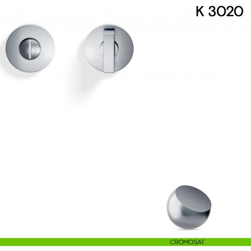 Nottolino per porta K 3020 RB T Valli collezione Lab cromosat