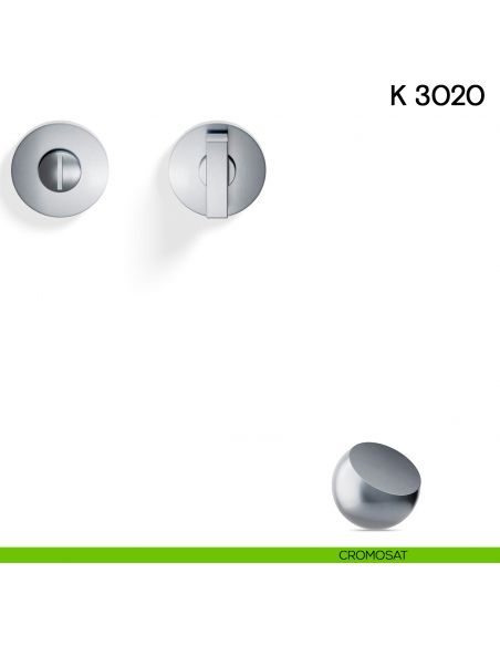 Nottolino per porta K 3020 RB T Valli collezione Lab cromosat