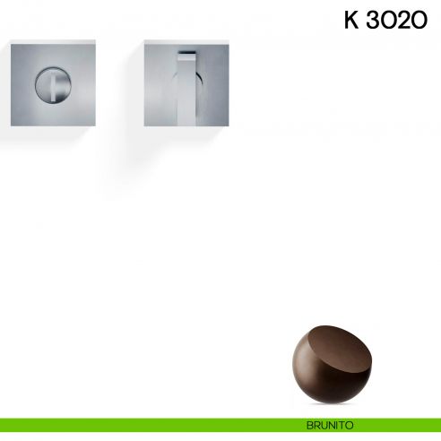 Nottolino per porta K 3020 Valli collezione Lab brunito