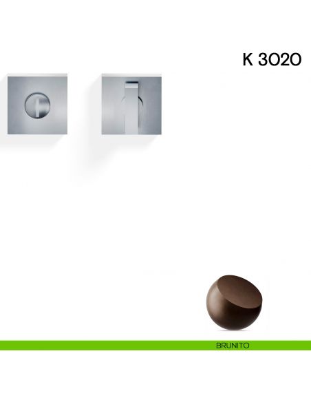 Nottolino per porta K 3020 Valli collezione Lab brunito
