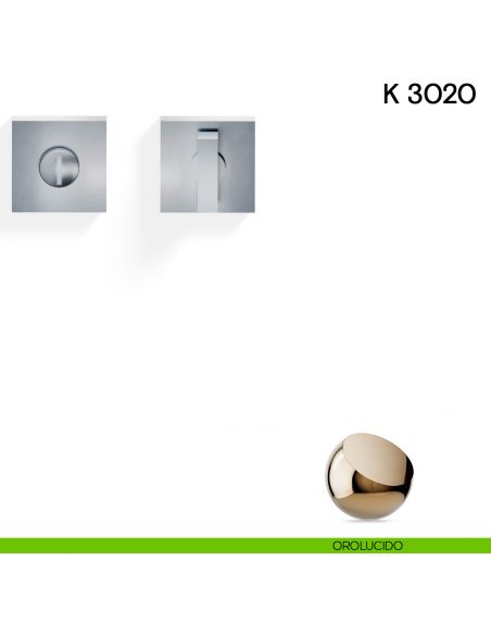 Nottolino per porta K 3020 Valli collezione Lab orolucido