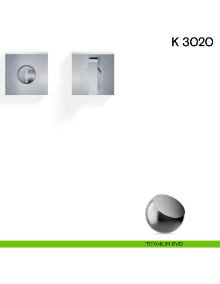 Nottolino per porta K 3020 Valli collezione Lab titanium pvd