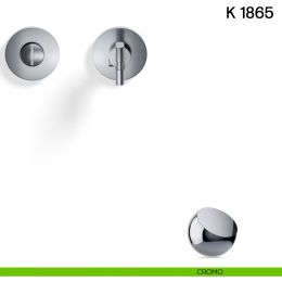 Nottolino per porta K 1865 RB Valli collezione Lab con rosetta fine 2