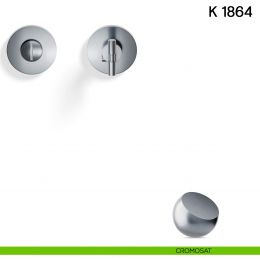 Nottolino per porta K 1864 RB Valli collezione Lab con rosetta fine 2