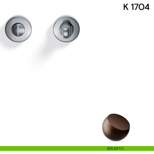 Nottolino per porta K 1704 R Valli collezione Lab 45 mm brunito