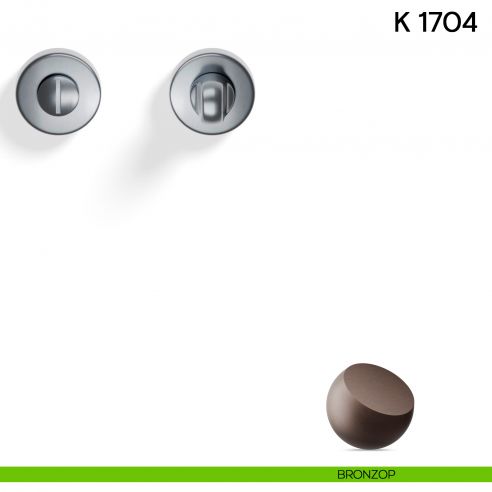 Nottolino per porta K 1704 R Valli collezione Lab 45 mm bronzop