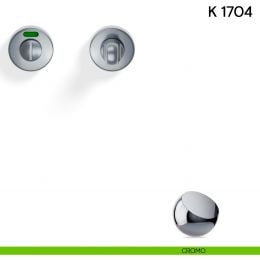 Nottolino per porta K 1704 RS Valli collezione Lab libero/occupato 45 mm 2