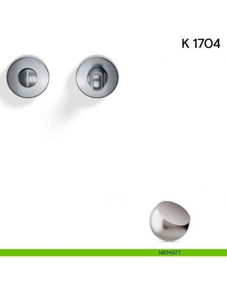 Nottolino per porta K 1704 R Valli collezione Lab 50 mm nikmatt