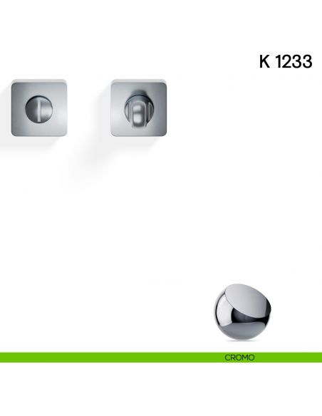 Nottolino per porta K 1233 Valli collezione Lab cromo