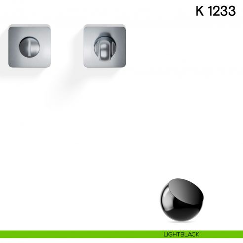 Nottolino per porta K 1233 Valli collezione Lab lightblack