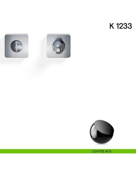 Nottolino per porta K 1233 Valli collezione Lab lightblack