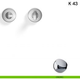 Nottolino per porta K 43 Valli collezione Lab 45 mm 2
