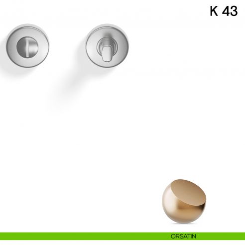 Nottolino per porta K 43 Valli collezione Lab 45 mm orsatin