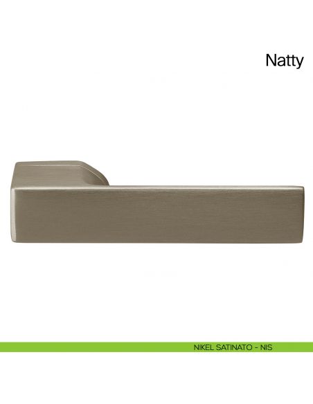 Maniglia per porta Natty Manital - nikel satinato